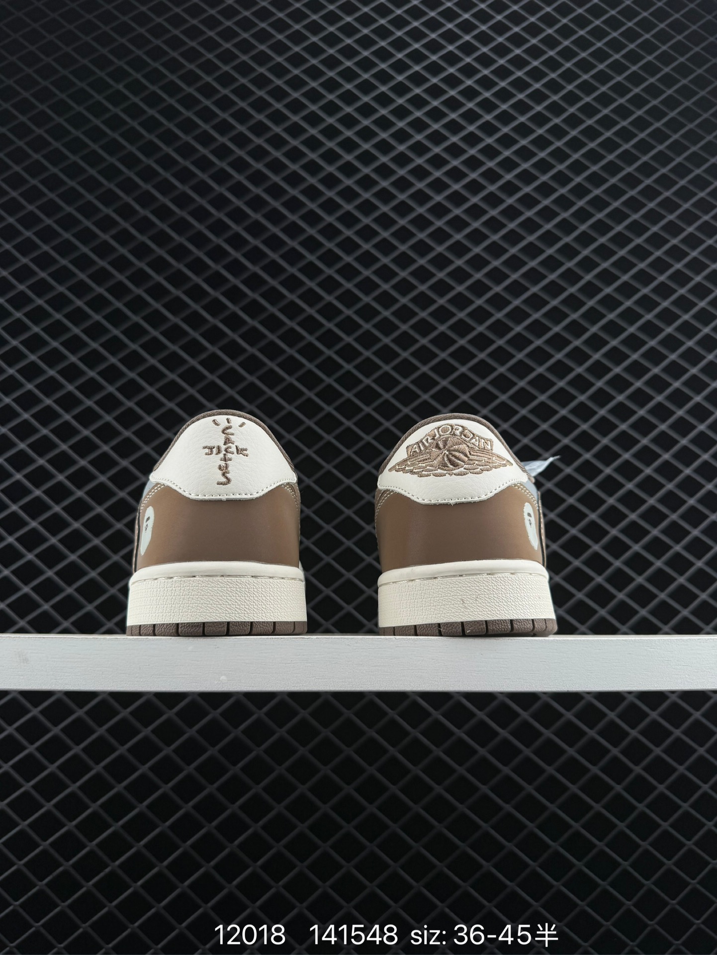 Travis Scott x Air Jordan 1 ” Reverse Mocha “